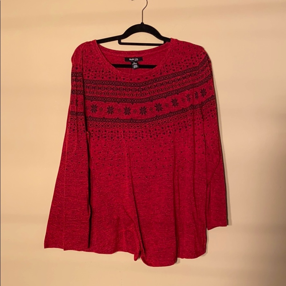 Bundle of red blouses